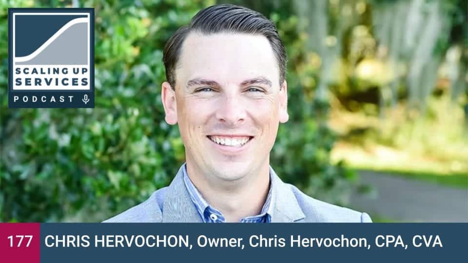 Chris Hervochon Scaling Up Services Podcast Promo