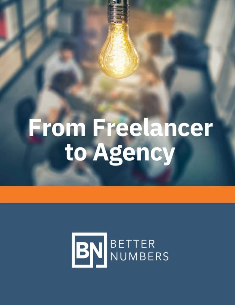 cover of from freelancer to agency ebook