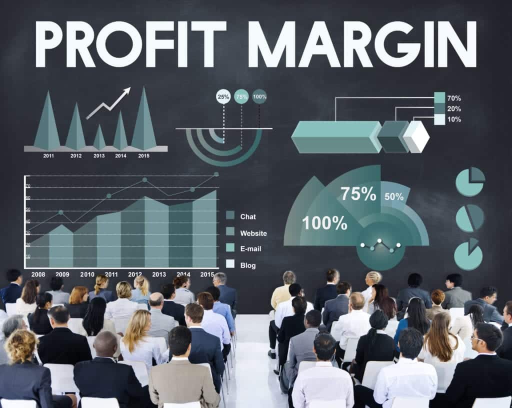 profit margin illustration